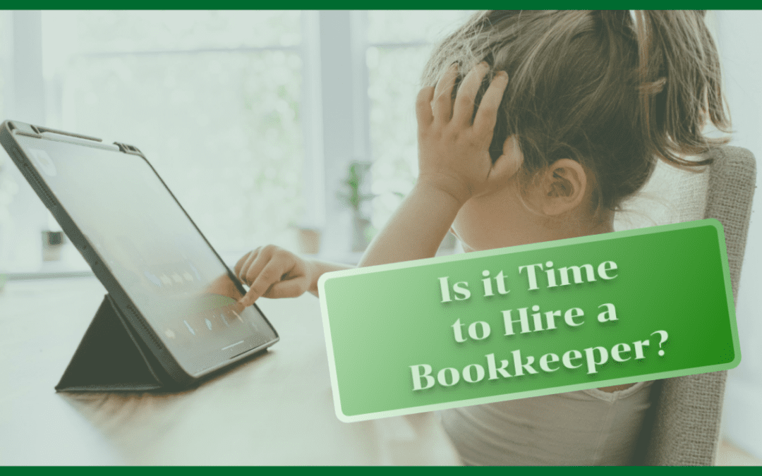Whether you're a new business owner or seasoned entrepreneur deciding when to hire a bookkeeper is challenging. Don't do bookkeeping alone.