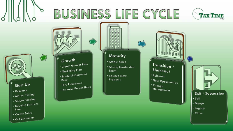 The Complete Visual Guide to The Business Life Cycle