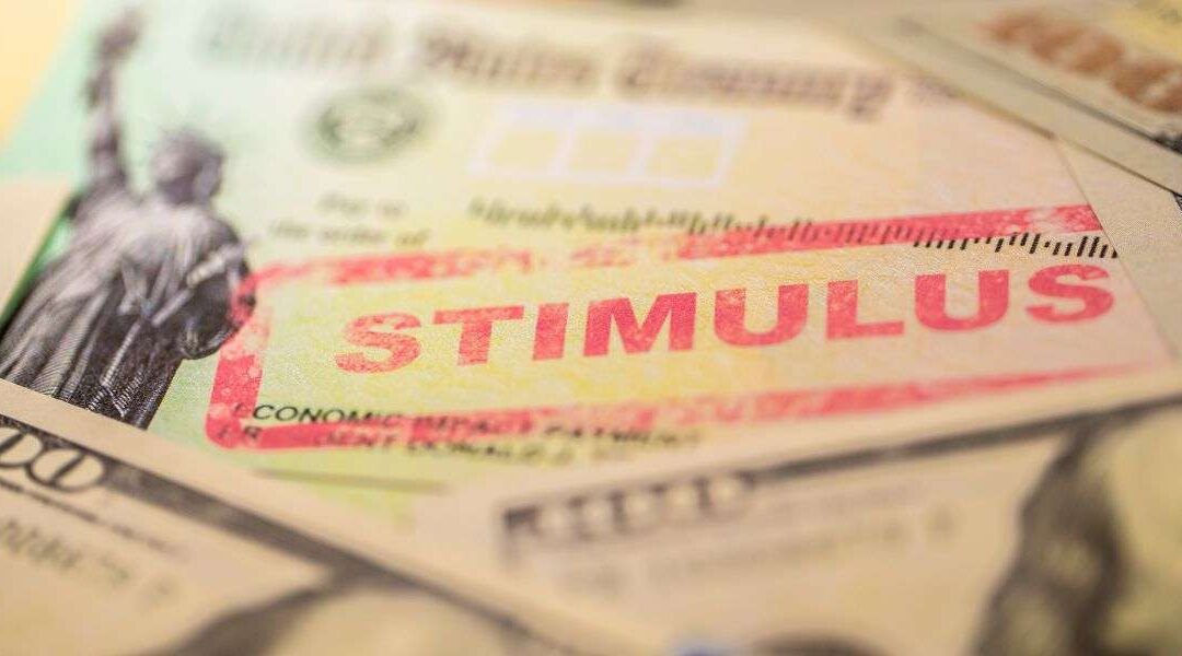 Image of government stimulus check