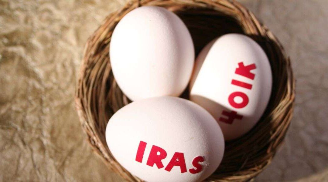 nest eggs with IRA and 401K secure savings program